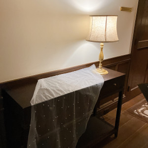 披露宴会場入口の装飾台|773490さんのTHE CONDER HOUSE（ザ・コンダーハウス）の写真(2549897)
