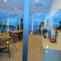 グランピング施設内　ここを会食会場とすることもできます