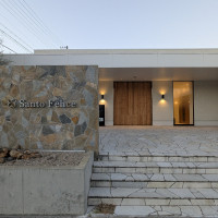 披露宴会場の外観