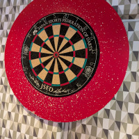 待合室のダーツ