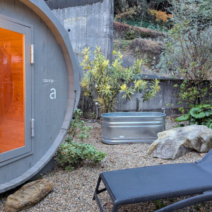 グランピング施設のサウナ|773497さんの浜名湖 オーベルジュ キャトルセゾンの写真(2607261)