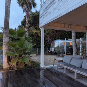 グランピング施設　こちらでパーティーができます|773497さんの浜名湖 オーベルジュ キャトルセゾンの写真(2607265)