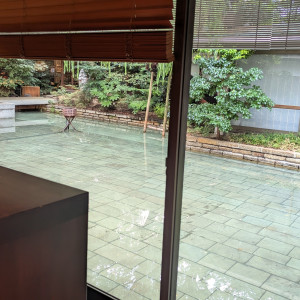 披露宴会場から池が見えます|773497さんのTHE KAWABUN NAGOYA(ザ・カワブン・ナゴヤ)の写真(2550348)