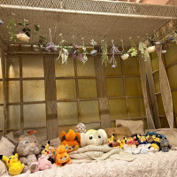 子連れの方が多いので、キッズスペースを設けました。