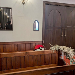 挙式会場はレトロな雰囲気でした。|773509さんのST.MARGARET WEDDING（セント・マーガレット ウエディング）の写真(2550301)