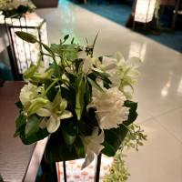 挙式会場のお花