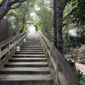 裏口の階段|773514さんのアカガネリゾート京都東山(AKAGANE RESORT KYOTO HIGASHIYAMA)の写真(2550263)