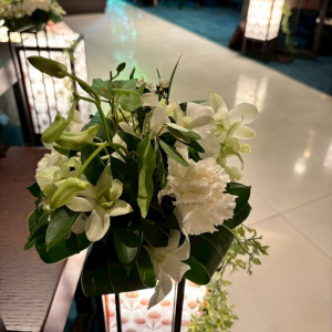 挙式会場のお花|773514さんのアカガネリゾート京都東山(AKAGANE RESORT KYOTO HIGASHIYAMA)の写真(2550274)