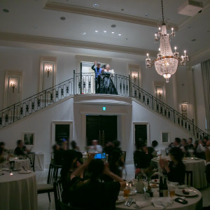 お色直し入場|773535さんの山手迎賓館（神戸）/テイクアンドギヴ・ニーズウェディングの写真(2550654)