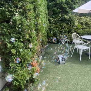 シャボン玉の演出素敵でした!|773538さんのアーカンジェル迎賓館(仙台)/テイクアンドギヴ・ニーズウェディングの写真(2566153)