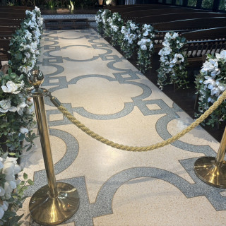 バージンロード
丁度良い長さです。