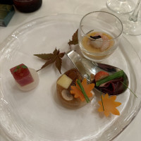 1品目のオードブル！
季節を感じられる冷製のアミューズでした