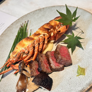 オマール海老と近江牛|773562さんのTHE CONDER HOUSE（ザ・コンダーハウス）の写真(2550367)