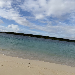 海辺での撮影|773579さんの宮古島チャペル/アールイズ・ウエディングの写真(2570502)