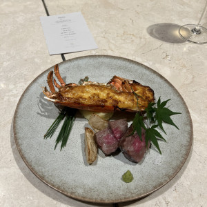 メイン。エビもお肉もおいしかった。|773579さんのTHE CONDER HOUSE（ザ・コンダーハウス）の写真(2550416)