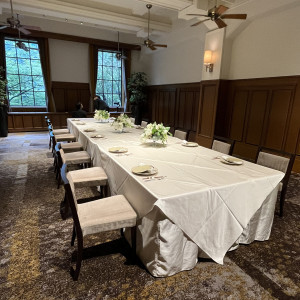 一番小さいサイズの披露宴会場。|773579さんのTHE CONDER HOUSE（ザ・コンダーハウス）の写真(2550418)