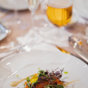 季節の食材を使ったコース料理は、見た目も美しく味も絶品|773608さんのホテル ラ・スイート神戸ハーバーランドの写真(2550436)