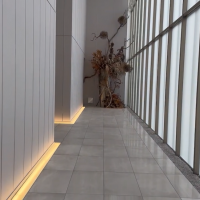 披露宴会場前廊下