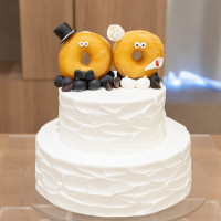 ウェディングケーキ（2段・ラウンド）