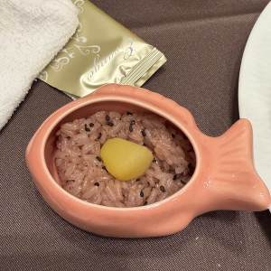 栗入りお赤飯|773700さんのアニヴェルセル 立川の写真(2550625)