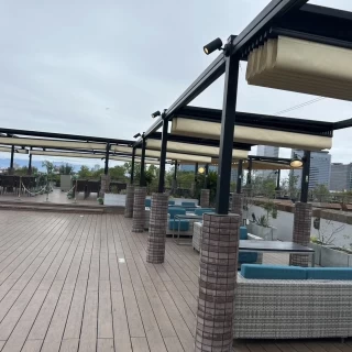 とても広々としている