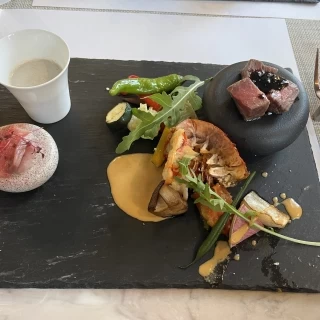 低温調理のお食事