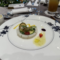 鱧と夏野菜のプレッセ