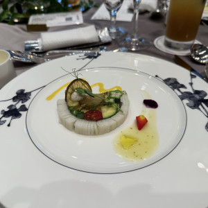 鱧と夏野菜のプレッセ|773712さんの百花籠(ひゃっかろう)- Neo Japanesque Wedding -の写真(2550693)