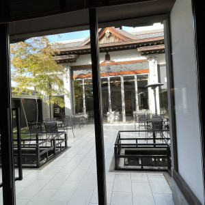 披露宴会場からの景色|773712さんの百花籠(ひゃっかろう)- Neo Japanesque Wedding -の写真(2550691)