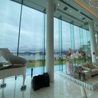 前方にはハーバービュー✨