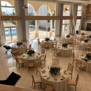 大人数も収容可能で開放感もあります。|773775さんのララシャンス迎賓館(宮崎)の写真(2551099)