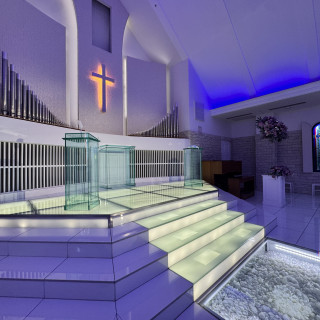 階段の光が素敵でした。