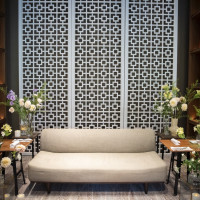 ソファ席にしました。