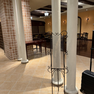 受付に入って来た時の目線の写真です。