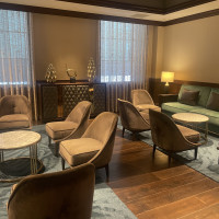 披露宴会場横にあるちょっとした休憩スペース