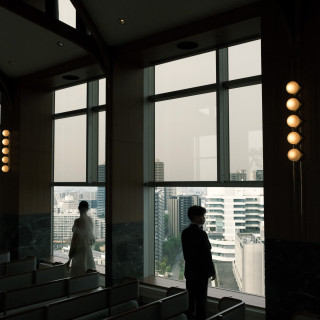 チャペルでの写真