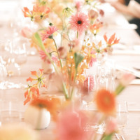 春らしい感じで