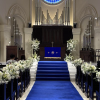 バージンロードの写真です。