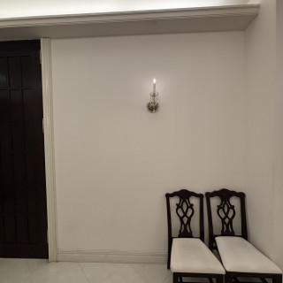 披露宴会場までの廊下