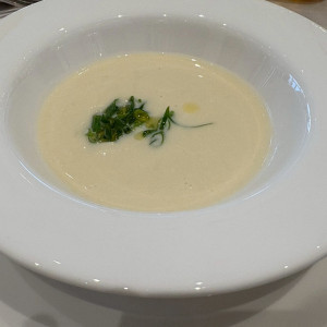 季節野菜のポタージュ|773934さんのベイサイド迎賓館(松山)/テイクアンドギヴ・ニーズウェディングの写真(2554107)