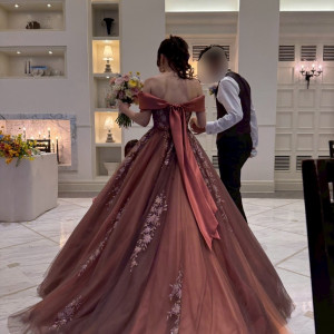 お色直し入場|773934さんのベイサイド迎賓館(松山)/テイクアンドギヴ・ニーズウェディングの写真(2554129)