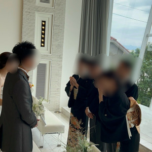ファミリーミート|773934さんのベイサイド迎賓館(松山)/テイクアンドギヴ・ニーズウェディングの写真(2554148)