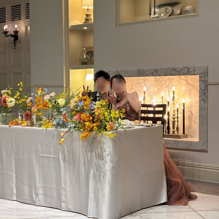 メインテーブル