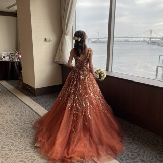 披露宴会場からの景色