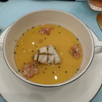 タペストリー　紅ズワイガニとフグのロワイヤル