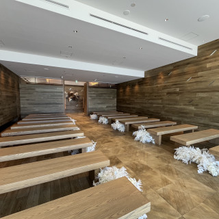 チャペル内　バージンロード