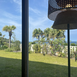 ガーデン　ガーデンウエディングもできるそうです。|773968さんのAMANDAN BLUE青島（アマンダンブルー青島）の写真(2551593)