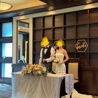 カジュアルな披露宴会場