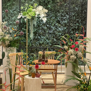 披露宴会場 テーブルなし|774003さんのアーヴェリール迎賓館(岡山)/テイクアンドギヴ・ニーズウェディングの写真(2551802)