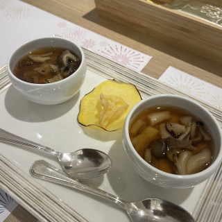 秋バージョンの茶碗蒸し